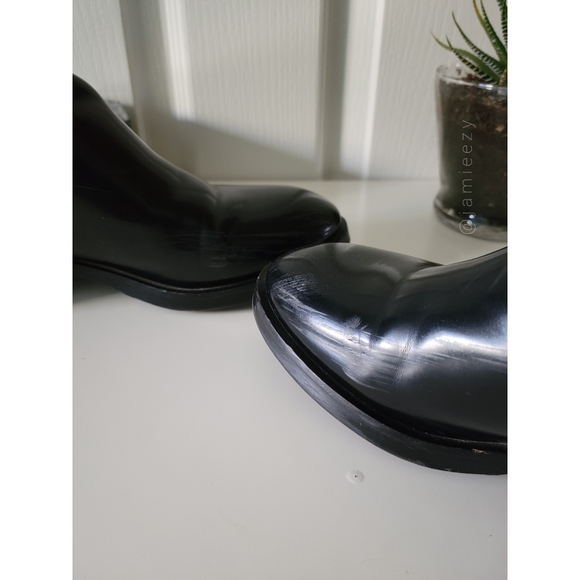 Zara | Smooth Patent Chelsea Boots - Picture 7 of 11
